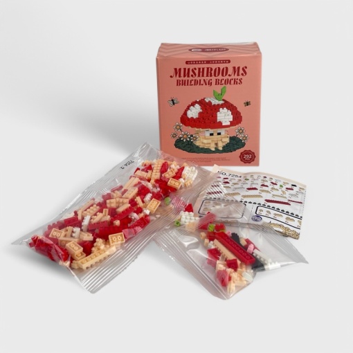 Конструктор "Mushrooms" Красный гриб №7254 (292 детали) [М_08]