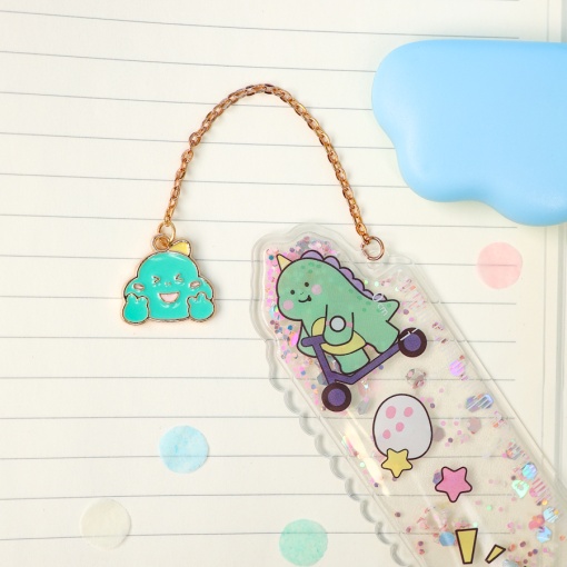 Линейка с цепочкой "Dino"