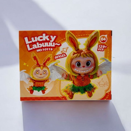 Конструктор "Labuuu" оранжевый №10113 (129+ деталей)