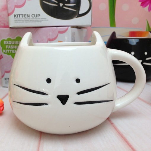 Кружка "Kitten Cup" белый оптом со склада!