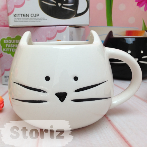 Кружка "Kitten Cup" белый оптом со склада!