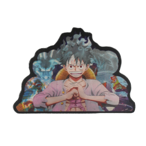Наклейка голографическая "One Piece" 3D, №09