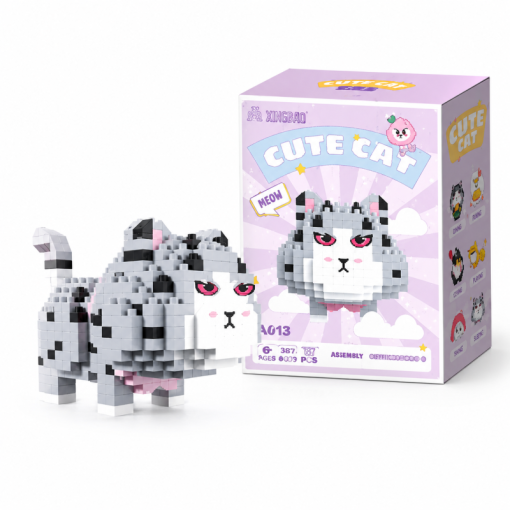 Конструктор "Cute Cat" Злой котик №613 (339 деталей) [М_09]