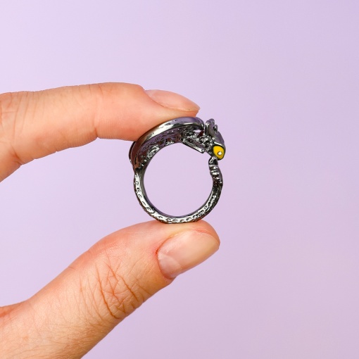 Кольцо "Черный дракон"