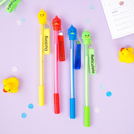 Ручка со стирающимися чернилами "Ducking", синяя