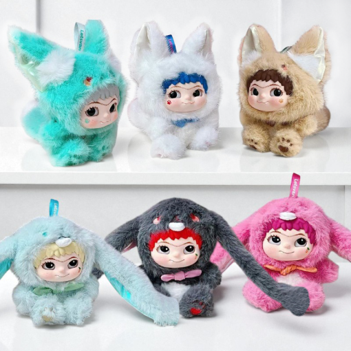 Набор мягких брелок "Wakuku" animals, 2 серия, в ассортименте 6шт