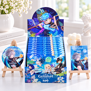Значок Surprise "Genshin Impact" collection №9646, в ассортименте 1шт