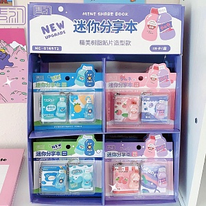 Набор блокнотов-брелков "Figure" напитки №0165, 2шт, в ассорт-те 1 наб.