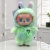 Мягкая игрушка "Labubu Zimomo" сердечко, taidai, зеленый, 30см