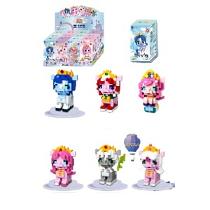 Конструктор "Пони" в ассортименте 1шт (235-290 деталей)