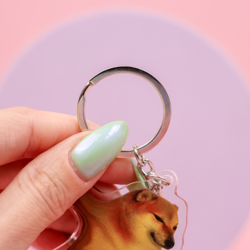 Брелок акриловый "Сиба-ину" №9