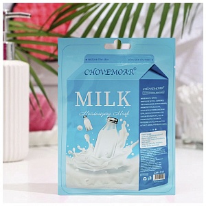 Маска тканевая для лица "Milk" молоко, увлажняющая