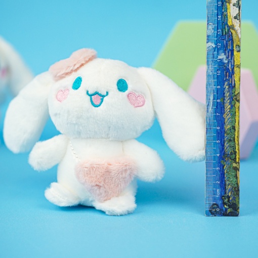 Мягкий брелок "Синнамон" розовый, 10 см