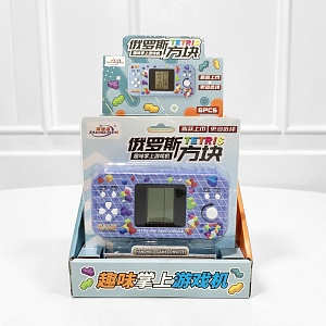 Набор мини-игр "Тетрис" game console, в ассортименте 6шт