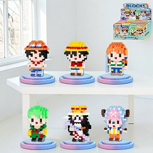 Набор конструкторов "Universal" one piece, в асс-те 12шт (508-606 дет.)