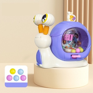 Мини-игра "Баскетбол" улитка, фиолетовый