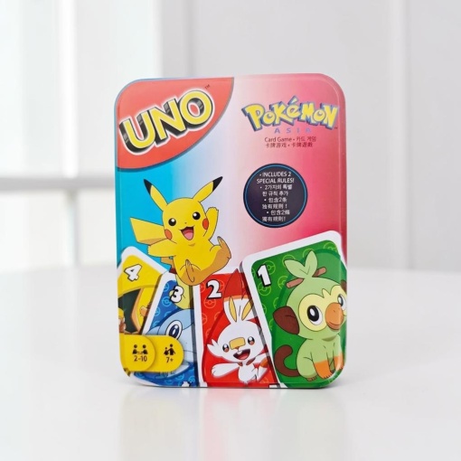 Игральные карты "Уно" Пика, металлическая упаковка