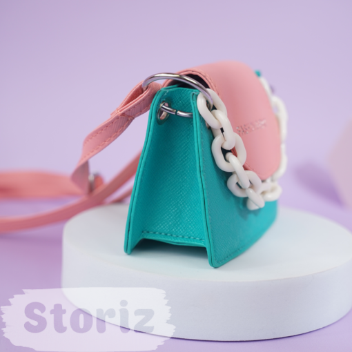 Сумка "Fashion&Bag" розвый-бирюзовый