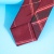 Галстук "Wine Red Plaid" на резиночке