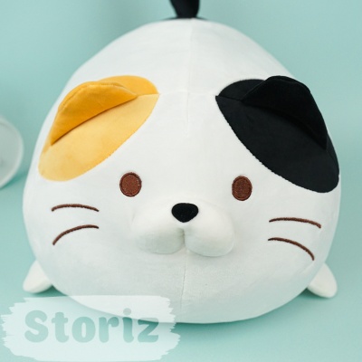 Мягкая игрушка "Cute cat" белый, 50 см