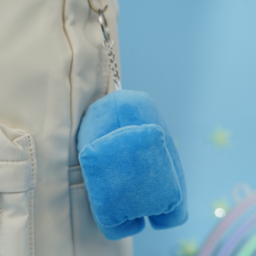 Мягкий брелок "Среди Нас" синий, 10 см