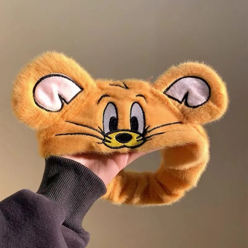 Повязка для волос "Джерри" желто-коричневый