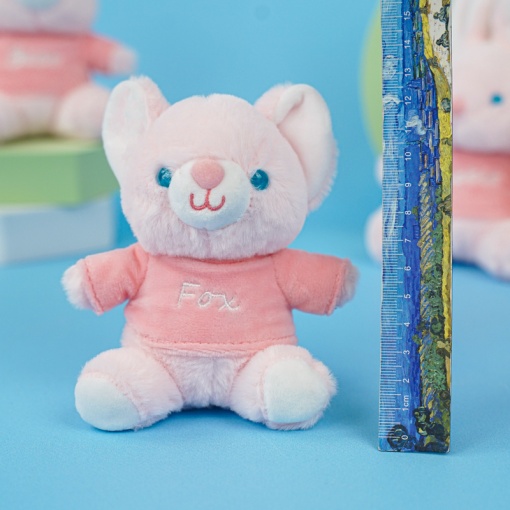 Мягкий брелок "Pink animals" 11 см