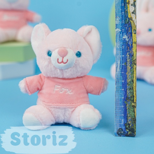 Мягкий брелок "Pink animals" 11 см