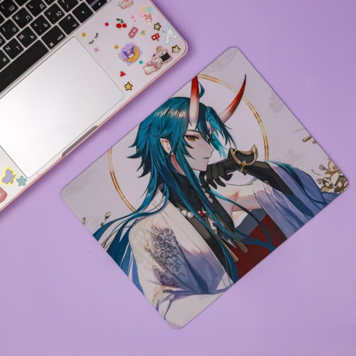 Коврик для мыши "Genshin Impact" Сяо №2, 25x20 см