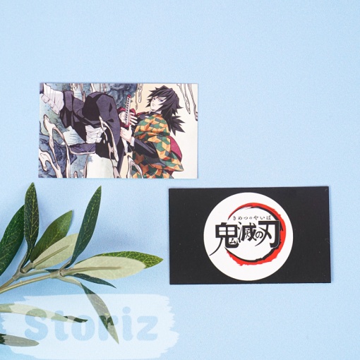 Набор картонных карточек "Kimetsu No Yaiba" 30шт.