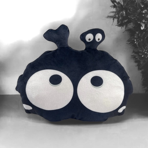 Подушка под шею "Уголек" черный, 28см