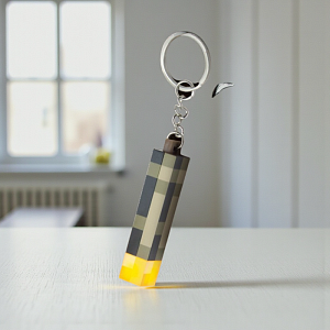 Брелок "Майн" фонарь USB