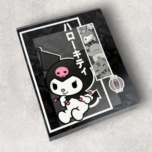 Тетрадь "Kuromi" граффити, A5, 48 листов (клетка), в ассортименте,1шт