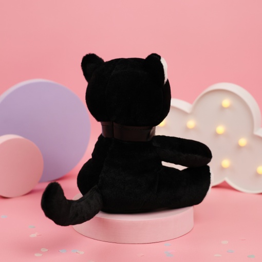 Мягкая игрушка "Cat Dark", черный 25 см
