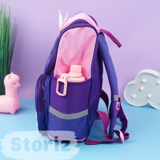 Рюкзак школьный "Cute unicorn" фиолетовый