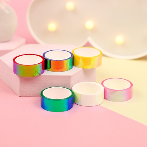 Декоративный скотч "Color" 5м, в ассортименте 1 шт.