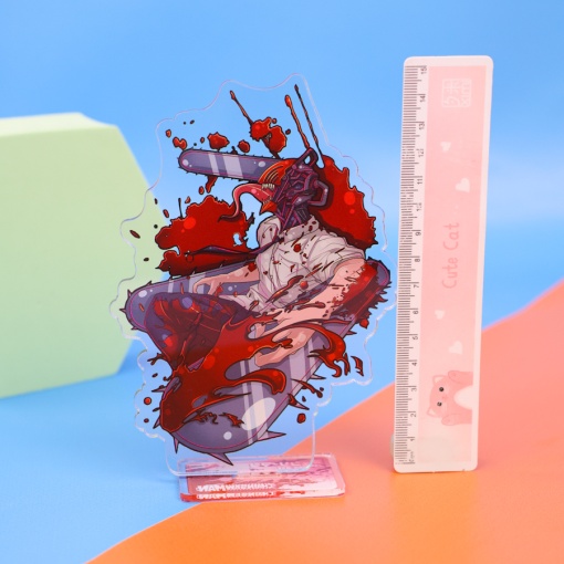 Фигурка акриловая "Человек-бензопила" 15 см, №7 оптом