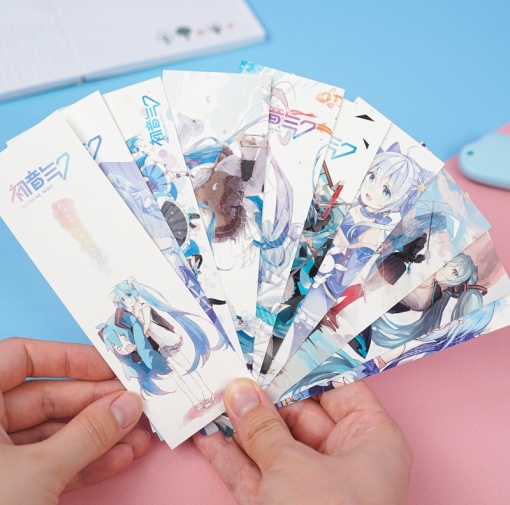 Набор закладок "Hatsune Miku" 10шт