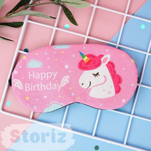 Маска для сна "Happy Birthday"