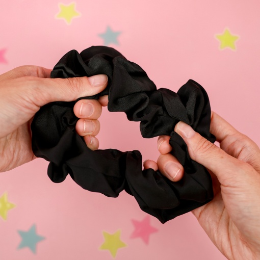 Резинка для волос "Butterfly Silk", Black 
