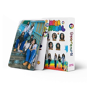 Набор картонных карточек "K-pop" NewJeans Supernatural, 55шт.