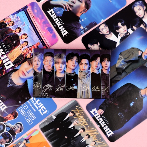 Набор картонных карточек "K-POP" BTS №2, 30шт.