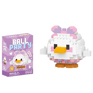 Конструктор "Ball Party" duck №W2603-28 (186 деталей)