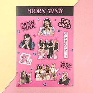 Набор наклеек "K-POP" Blackpink