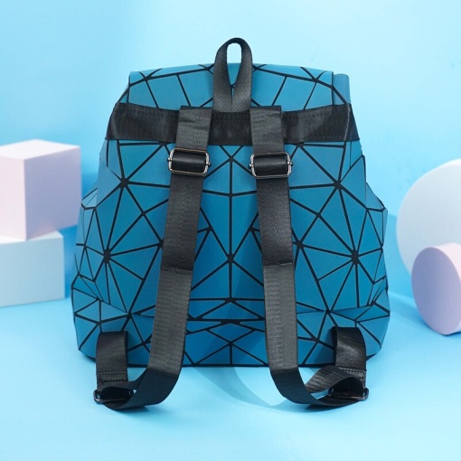 Рюкзак "Luminous Geometry" синий, 35х40см