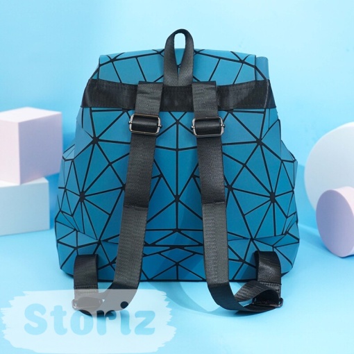 Рюкзак "Luminous Geometry" синий, 35х40см