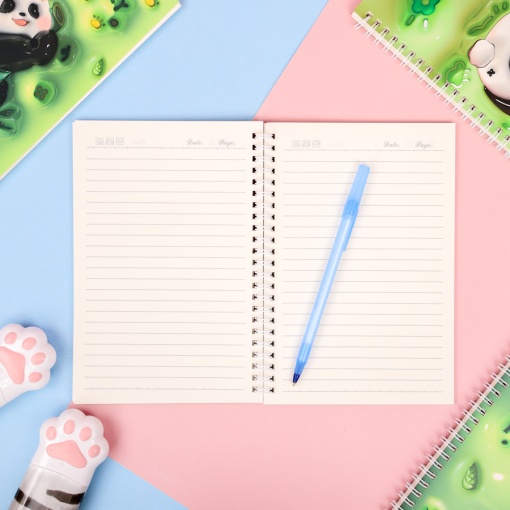 Блокнот "Панда" A5, 60 листов, в ассортименте 1шт.