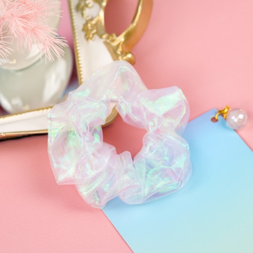 Резинка для волос "Shine" белый