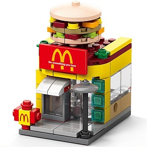Конструктор "Crea street" McDonald's №8755-2 (118 деталей)