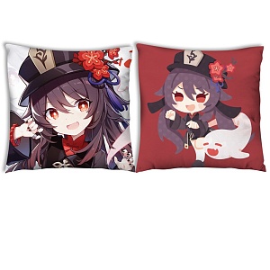 Подушка декоративная  "Genshin Impact" Ху Тао, 40x40см